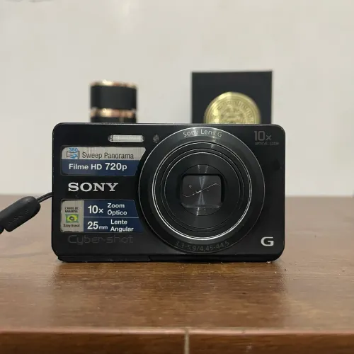 Cybershot Sony Dsc-W690 16MP 10x Zoom - Completa funcionando perfeitamente