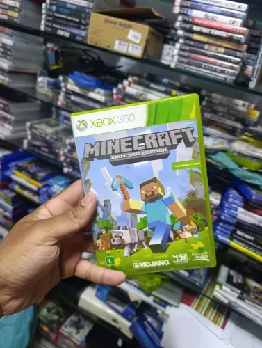 Jogo Minecraft Xbox 360 Original - Ac cartão e Olx pay (temos mais jogos)