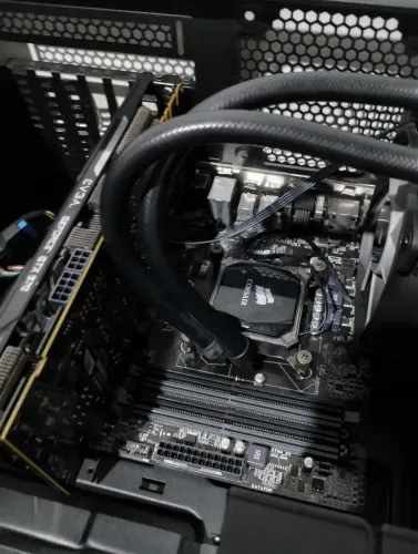 Placa mãe memória ram e processador