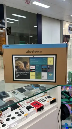 Echo Show 21 polegadas lançamento