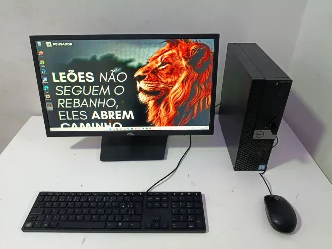 Vendo computador Dell optplex 3040, Proc. i5 6G, Memória 8 SSD240GB Monitor 22" Polegadas