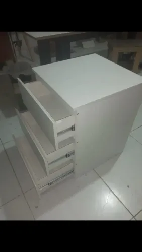 Gaveteiro ótimos estado cor branca decorar seu quarto