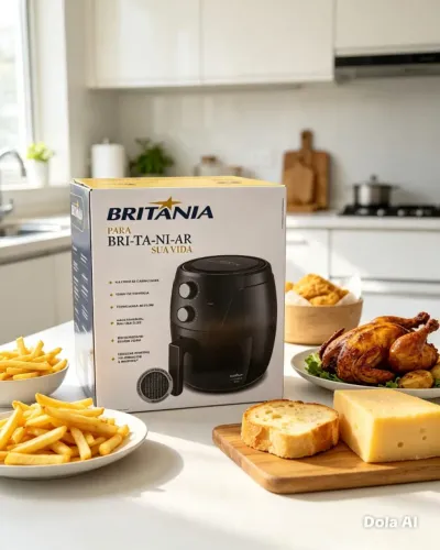Air Britânia 4,2 nova lacrada l 220V