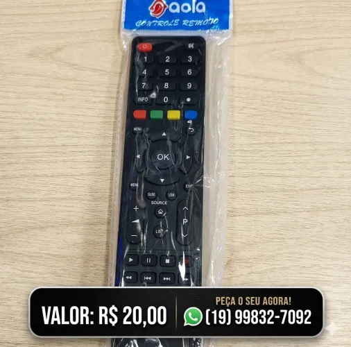 Controle remoto tv Philco 