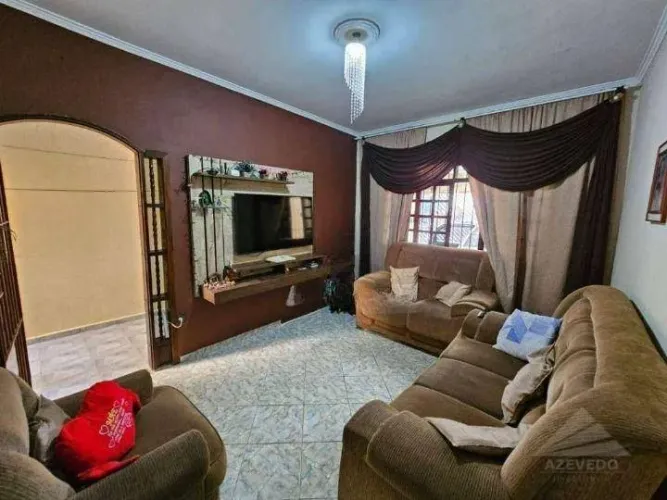 Sobrado com 4 dormitórios à venda, 201 m² por R$ 430.000,00 - Vila Nova Mauá - Mauá/SP