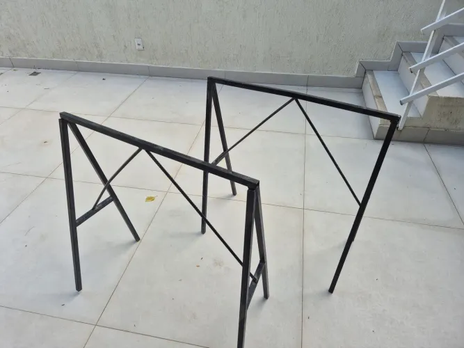 Cavalete de ferro suporte