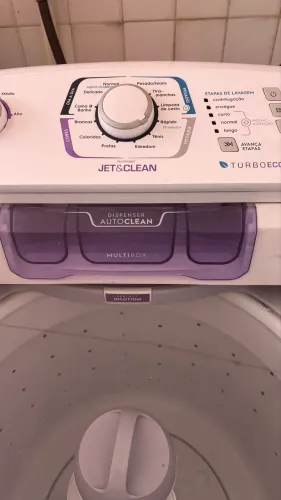 Maquina lavar 13 kg eletrolux jet clean semi nova