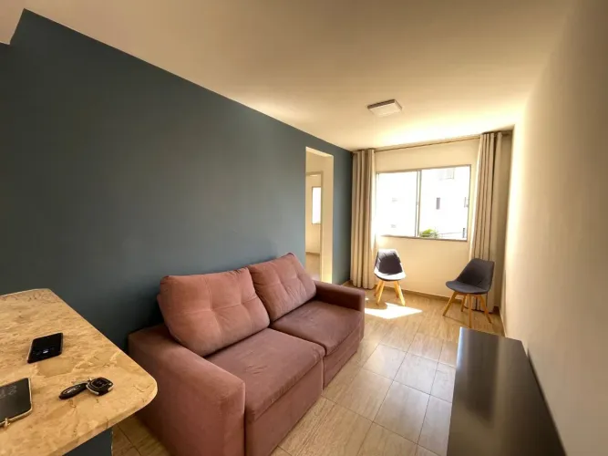 Apartamento com 2 quartos para alugar, 45 m² por R$ 2.407/mês - Condomínio Parque Sicília