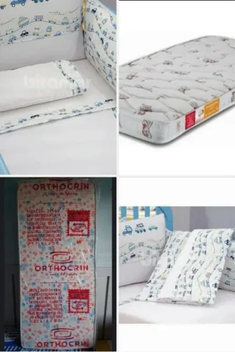 COMBO Colchão+ KIT BERÇO com 9 peças 