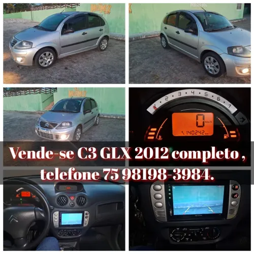 Citroen C3 GLX 1.4/ GLX Sonora 1.4 Flex 8V 5P 2012