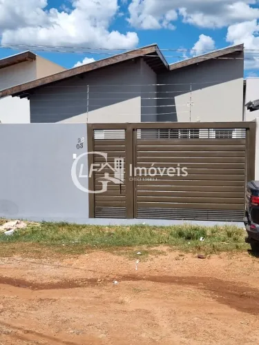 Casa à venda em Campo Grande-MS, Jardim Noroeste: 2 quartos, sala, banheiro, garagem e 44,
