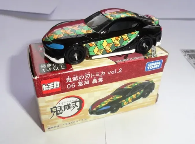 takara tomy tomica demon slayer toyota gr supra vol. 2 - show