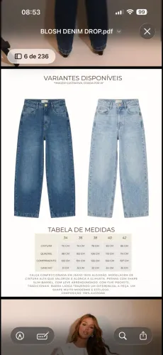 calça jeans 