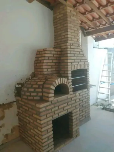 Forno e churrasqueira