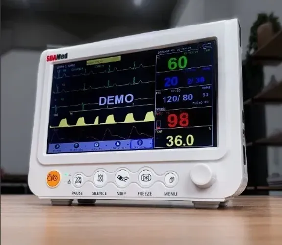 MONITOR MULTIPARAMÉTRICO VETERINÁRIO SDA7 - SDAMED NA GARANTIA