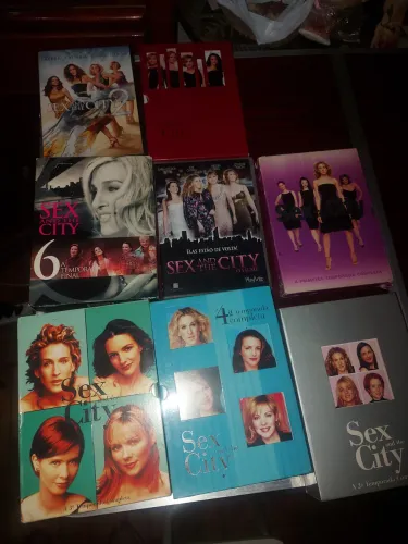 Coleção Completa Filmes e Serie DVD Sex and The City