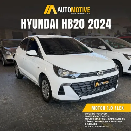 Hyundai HB20 Sense 1.0 Flex 12V MEC 2024