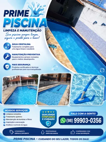 LIMPEZA E MANUTENÇÃO DE PISCINAS ?