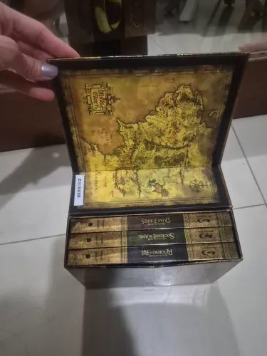 RELIQUIA DVDS COMPLETOS SENHOR DOS ANEIS