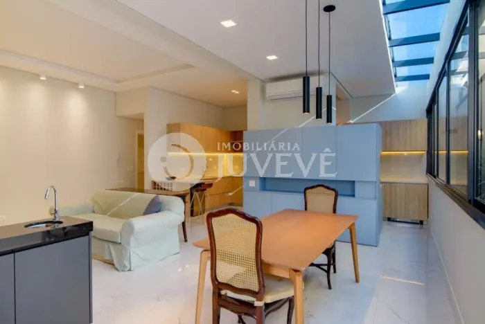IMOBILIARIA JUVEVE ALUGA APARTAMENTO GARDEN MODERNO 02 SUÍTES 02 GARAGEM MOBILIADO MENEZES