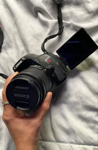 Canon t3i kit 18-55mm completo