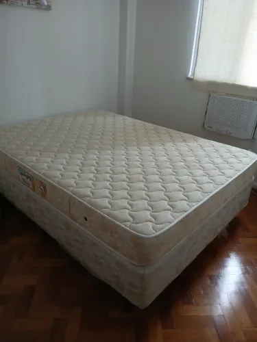 Cama e Colchão Casal Ortopédico