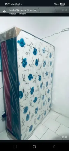 cama casal d28 espuma 5 centímetros altura 59