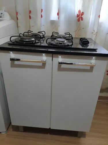 Balcão com Cooktop Braslar 4 Bocas