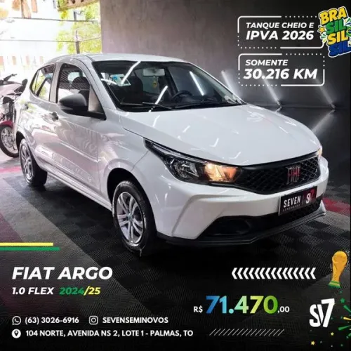 Fiat Argo 1.0 6V Flex. 2025
