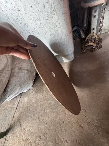 Disco de arado de ferro 51 cm de diâmetro