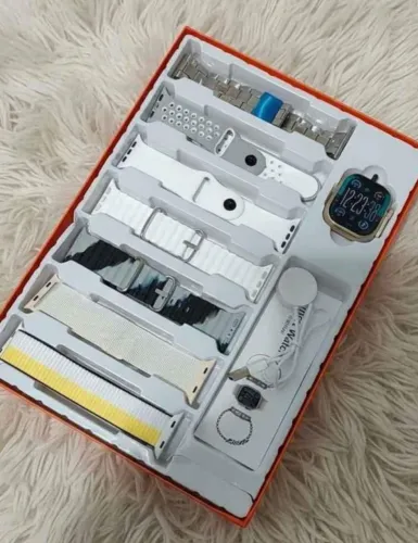 Kit Smartwatch 49mm com 7 Pulseiras