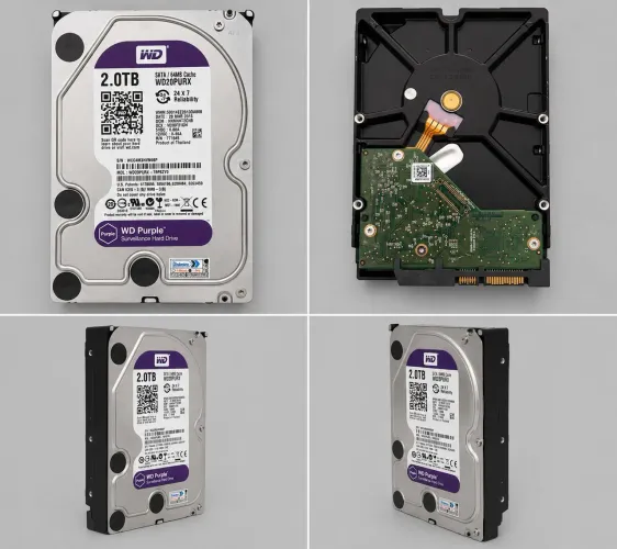 HD WD Purple 2TB Sata 64mb WD20PURX