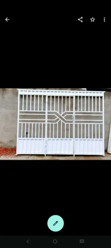 Portão e grade para janela