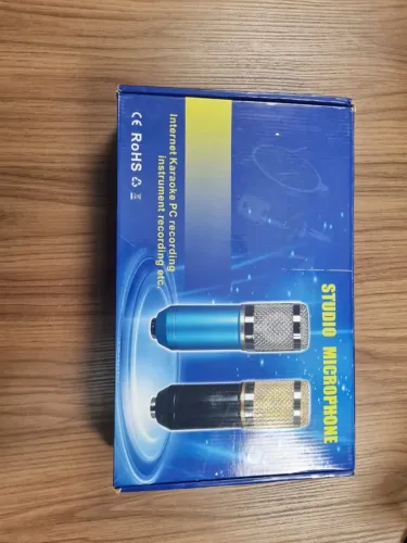 Kit Microfone Condensador BM800 profissional Podcast Gravação (sem espuma)
