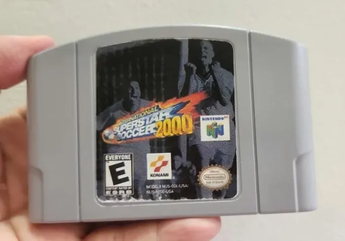 Cartucho Original International Superstar Soccer 2000 Jogo N64