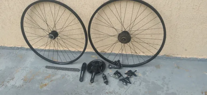 Grupo de bike 21 vel gts/absolute +rodas 29