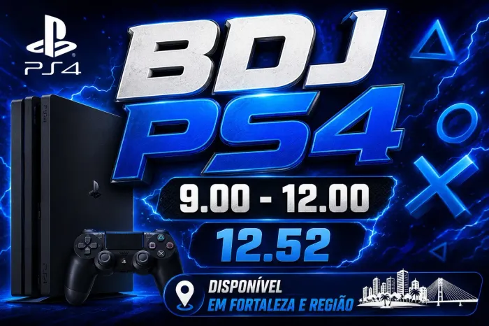 Jogo BDJ PS4 ate 12.52