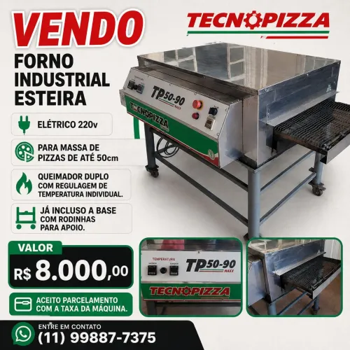 Vendo forno industrial