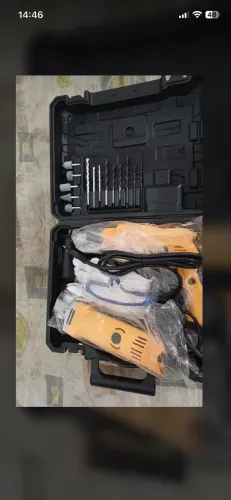 Multiferramenta Elétrica Nova com Kit Completo - R$ 400 ? Multiferramenta elétrica nova,
