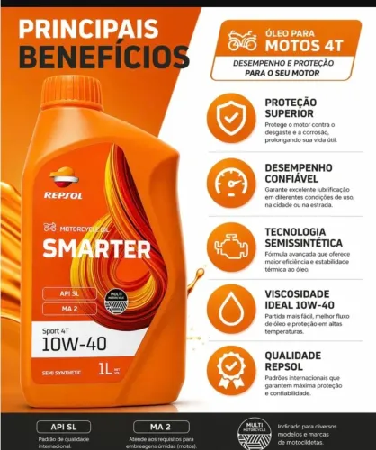 Óleo Repsol 10W40