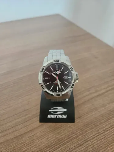 Relógio Mormaii Masculino Steel Basic - Prata (MO2317AG/1P)
