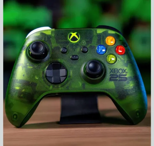 Controle Xbox Wireless X25 Edição Especial Limitada 25 anos do Xbox