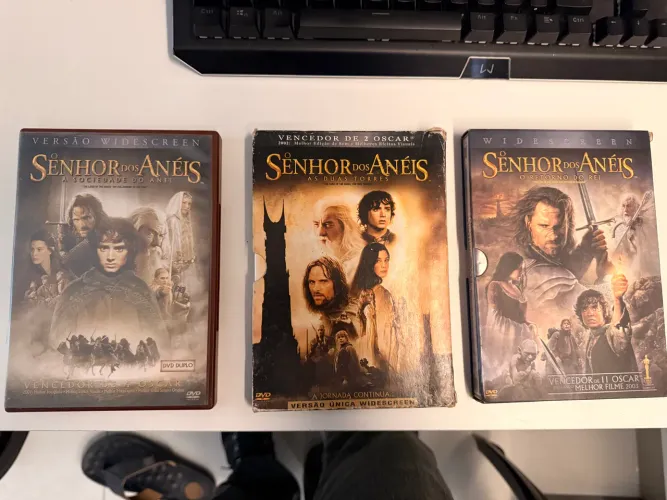 Coleção filme senhor dos anéis