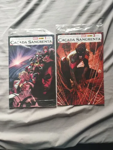 Hq Marvel Caçada sangrenta parte 1 e 2