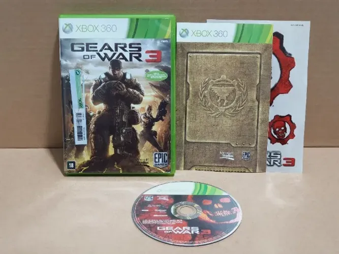 Gears of War 3 - Xbox 360 ou Series X Original