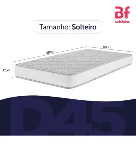 Colchão D45 Bf Colchões Praticamente Novo