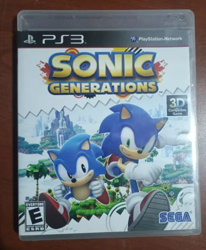 Jogo - Sonic Genetations - Ps3