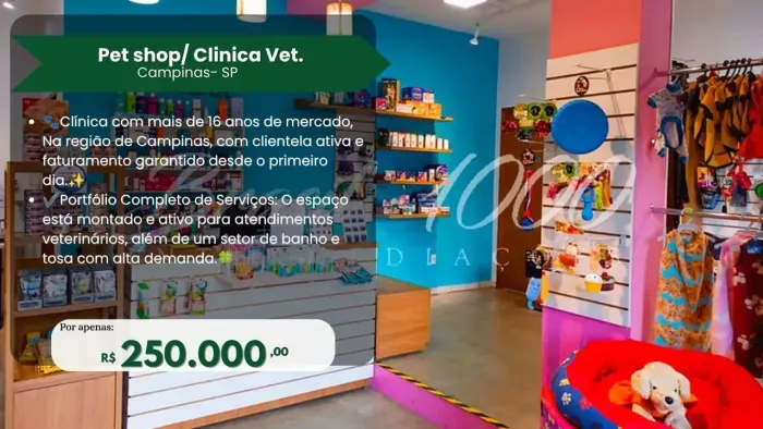 Pet shop em Campinas - SP