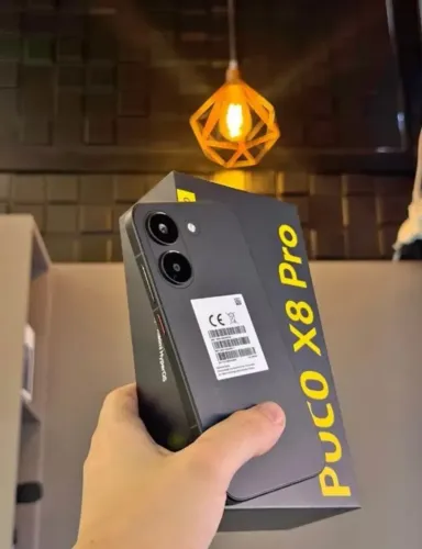 Xiaomi POCO X8 PRO - 5G | 256GB / 8+8GB RAM | IP69K | Novo, Lacrado e com Garantia!