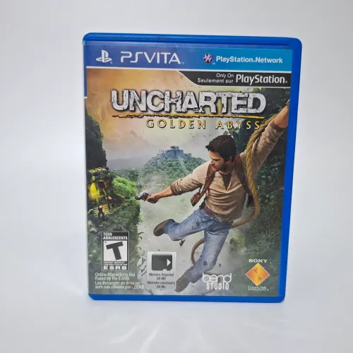 Uncharted golden abyss psvita playstation vita